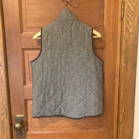 E2 Clothing Herringbone Black and White Vest (Women's M) - Picture 2 of 5